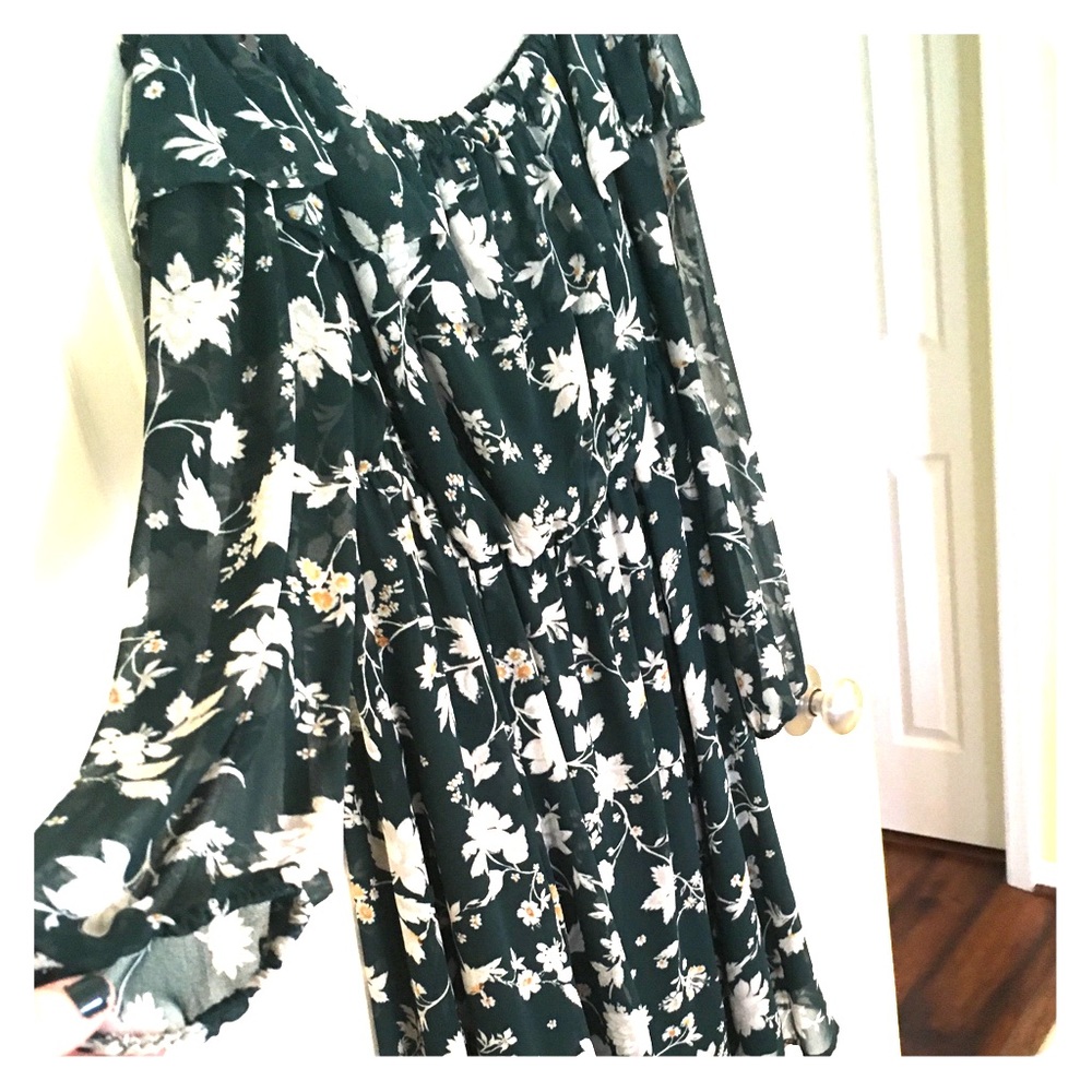 Strapless dress!